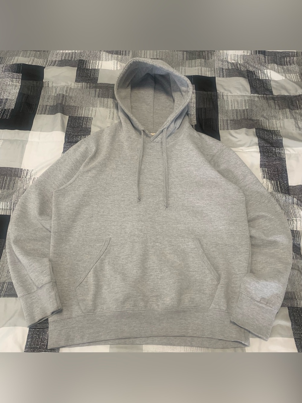 Fleece Factory Grey Hoodie - Size M